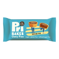 Pri Bakes Oaty Pies, Pecan Pie 48g [Pack of 12]