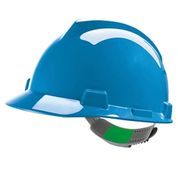 Msa V-Gard Safety Helmet Blue 