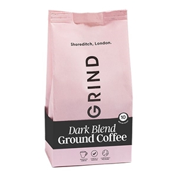 Grind Coffee Shelf Ready Refill Pouch - Ground Bean (Dark Blend) 200g [Pack of 6]