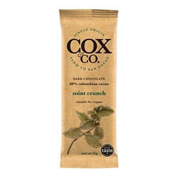 Cox&Co. 60% Mint Crunch Bar 25g [Pack of 20]