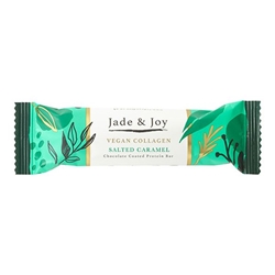 Jade & Joy Vegan Collagen Salted Caramel Protein Bar 50g [Pack of 12]