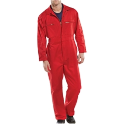 Beeswift Heavyweight Boilersuit Red 34