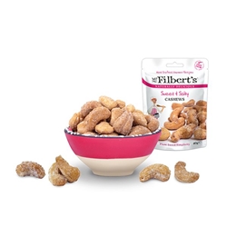 Mr Filberts Sweet & Salty Cashews 40g [Pack of 20]