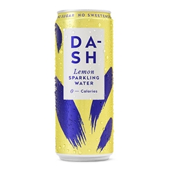 Dash Water Sparkling Lemon 330ml Can [Pack of 12]