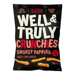 Well&Truly Crunchy Paprika 30g [Pack of 10]