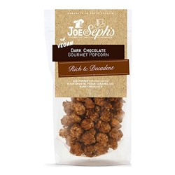Joe & Seph's Vegan Dark Chocolate Popcorn 70g [Pack of 16]