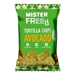 Mister Free'd Tortilla Chips with Avocado 40g [Pack of 12]