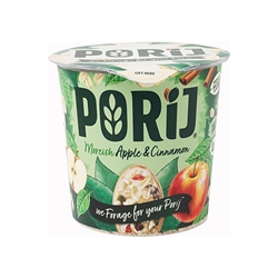 Porij Moreish Apple & Cinnamon Instant Porridge Pot 60g [Pack of 8]