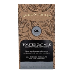 Chocolarder Toasted Oat 60% 70g [Pack of 10]