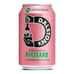 Dalston's Rhubarb Soda 330ml Can [Pack of 24]