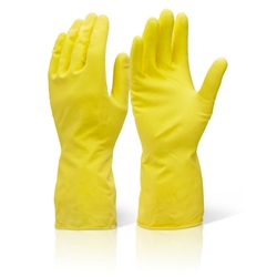 Beeswift Household Medium Weight Gloves Yellow M