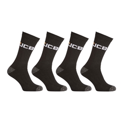 JCB Workwear Apparel Socks Black/Grey 6-11