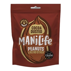 ManiLife Cocoa Dusted Peanuts 25g [Pack of 12]