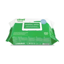 Clinell Universal Wipes White 