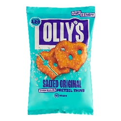 Olly's Pretzel Thins - Original Salted 140g [Pack of 7]