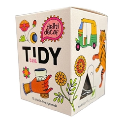 Tidy Tea Decaffeinated Black Tea Plastic Free Pyramids 73g [Pack of 90]