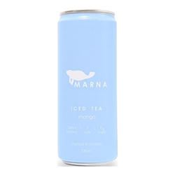 Marna Mango Iced Tea Can 330ml [Pack of 12]