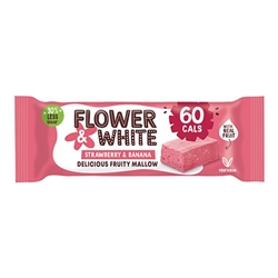 Flower & White Strawberry And Banana Delicious Smoothie Bar 35g [Pack of 15]