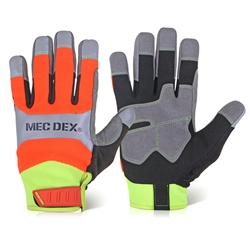 Functional Plus Impact Mechanics Glove Orange / Saturn Yellow S