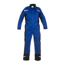 Hydrowear Mayen Multi Venture Fire Retardant Anti-Static Coverall Royal/Black 50