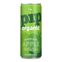 Pip Organic Sparkling Apple Can 250ml [Pack of 24]