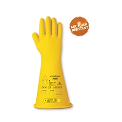 High Voltage Electrical Insulating Glove (Class 2) Yellow M