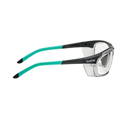 Bolle Safety Harper Broblu Safety Glasses Grey/Blue 