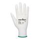 A121 - Grip 13 PU Fingertip Glove White - XS