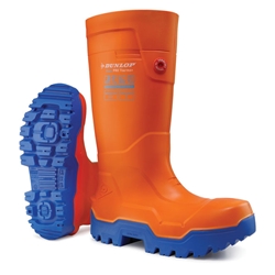 Dunlop Purofort Fieldpro Thermo+ Full Safety Wellington Orange 09
