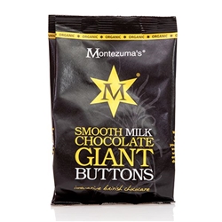 Montezuma's Organic Milk Chocolate Buttons 120g [Pack of 8]
