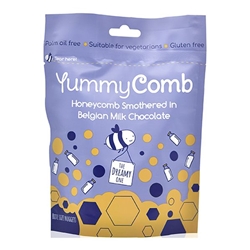Yummycomb Milk Chocolate Pouch 100g [Pack of 6]