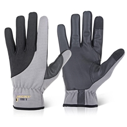 Mecdex Touch Utility Mechanics Gloves Black/Grey S