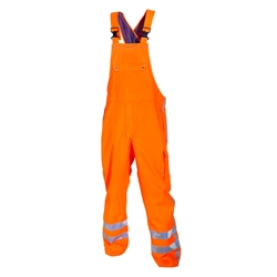 Hydrowear Utting Sns Hi-Vis Waterproof Bib & Brace Orange 4Xl