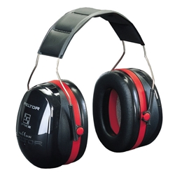 3M Peltor Optime 3 Ear Defenders Headband Black 
