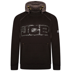 JCB Workwear Horton Hoodie Black/Grey 2Xl