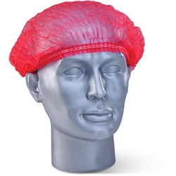 Beeswift Disposable Mob Cap Red 