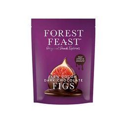 Forest Feast Belgian Dark Chocolate Mountain Figs 140g [Pack of 6]