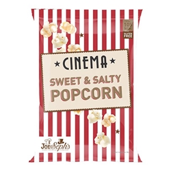 Joe & Seph's Cinema Sweet & Salty Popcorn 90g [Pack of 12]