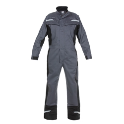 Hydrowear Mayen Multi Venture Fire Retardant Anti-Static Coverall Grey / Black 40