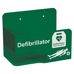 Click Medical Aed Defibrillator Wall Bracket Green 
