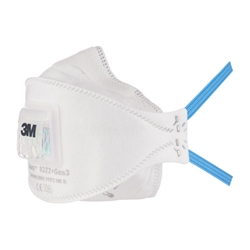 3M 9322+Gen3 Aura Ffp2V Mask  White 492X290X438Mm