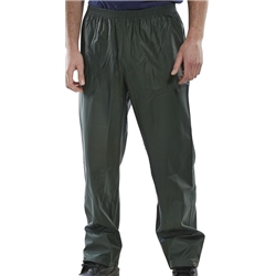 Beeswift Super Pu Trousers Olive Green L