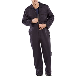 Beeswift Heavyweight Boilersuit Navy Blue 36