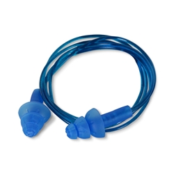Beeswift Qed Corded Detectable Ear Plugs Blue 