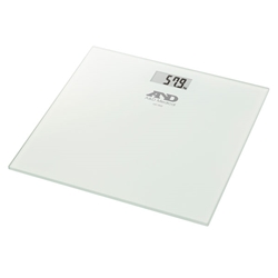 And Glass Top Personal Digital Scales Clear 