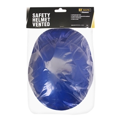 Vented Safety Helmet Blue 