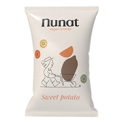Nunat Sweet Potato Vegan Snacks 90g [Pack of 21]