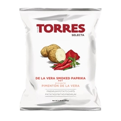 Torres Smoked Paprika Crisps 150g [Pack of 15]