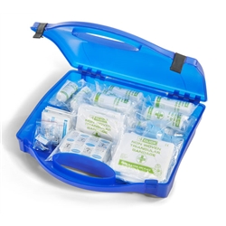 Click Medical 21-50 Person Kitchen / Catering First Aid Kit Blue 