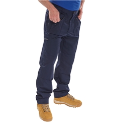 Beeswift Action Work Trousers Navy Blue 40
